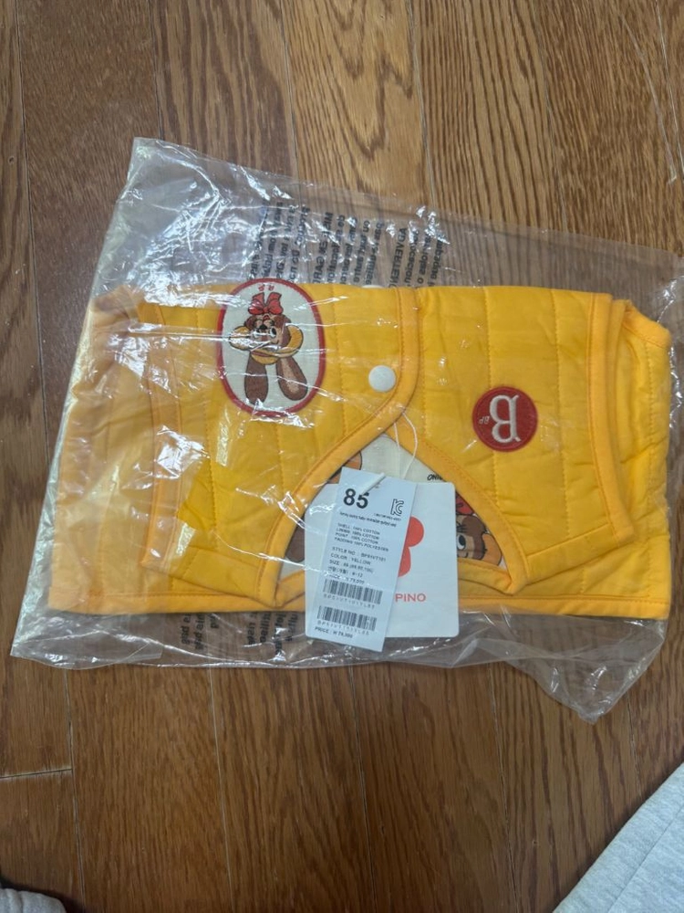 캐릭터 아동 조끼 이미지