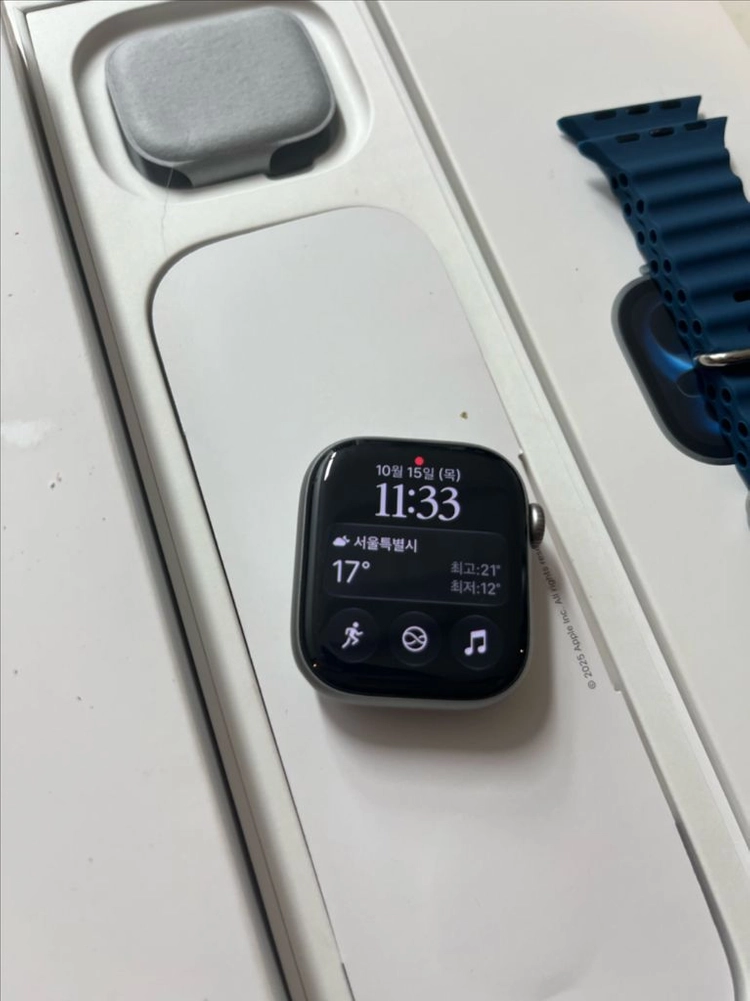 애플워치11 42mm 스페이스그레이 SSS급 이미지
