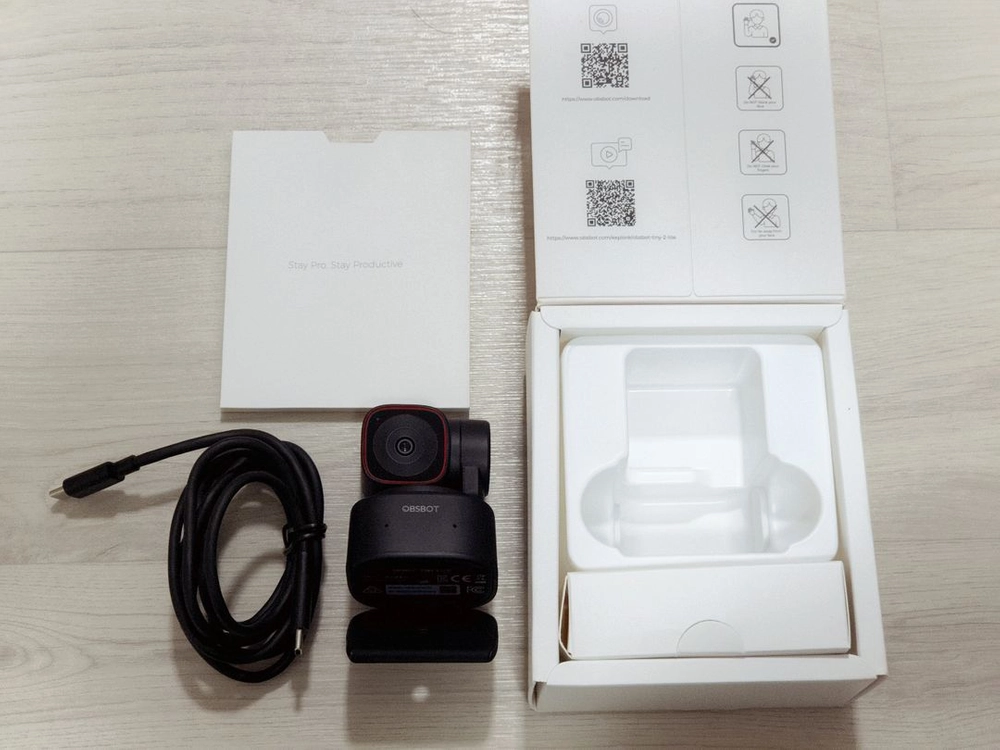 OBSBOT Tiny2 Lite 4K AI 웹캠 (인물트래킹 추적 웹캠) 이미지
