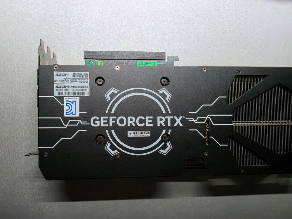 RTX4070TI EX GAMER BLACK OC V2 D6X 12GB 이미지