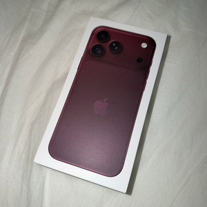 아이폰 18 프로 맥스 256 버건디 iPhone 18 Pro Max 이미지