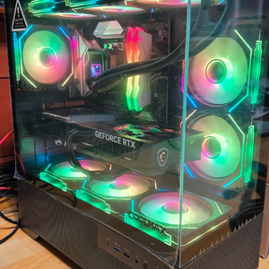 라이젠7 7800x3d rtx5070 컴퓨터 본체 이미지
