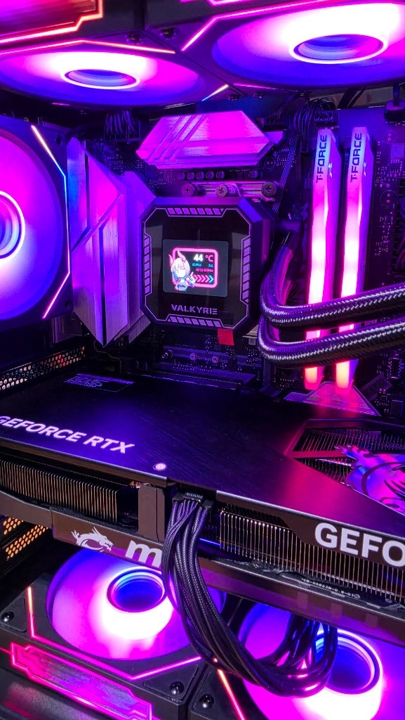 라이젠7 7800x3d rtx5070 컴퓨터 본체 이미지