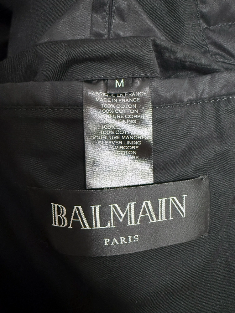 발망 balmain 바이커패딩 사이즈M 이미지