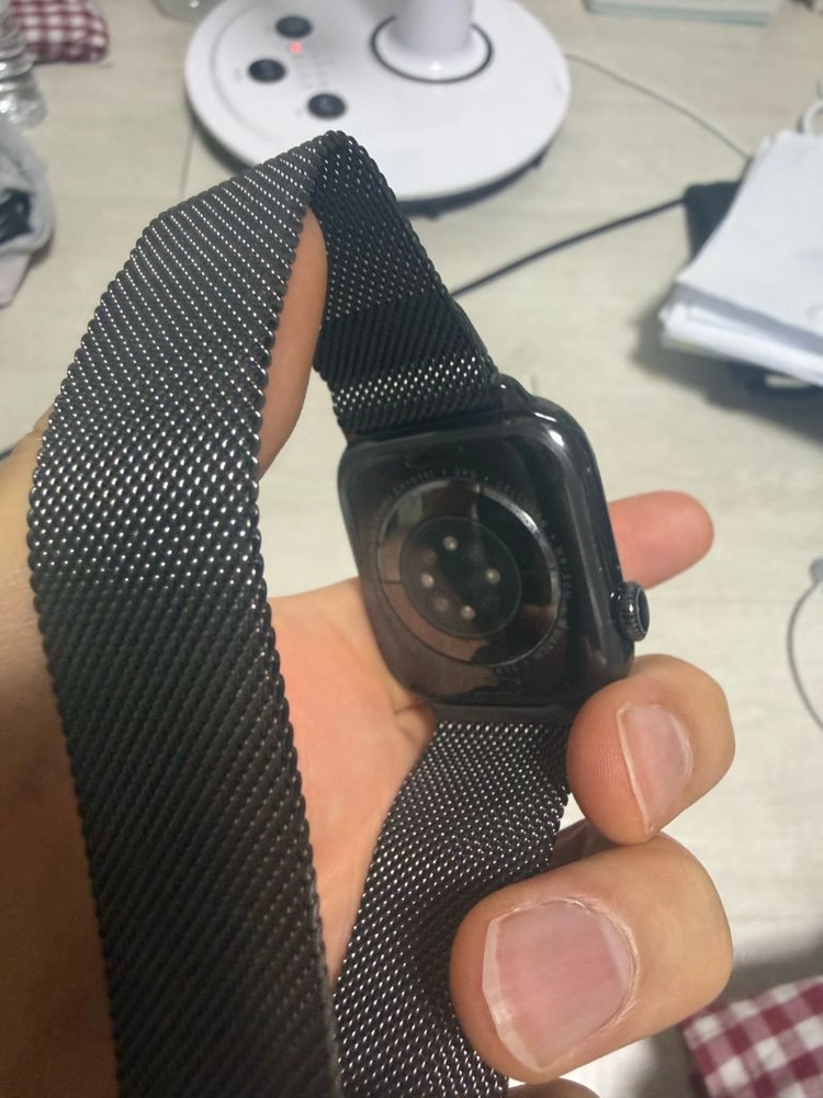 애플워치 11 슬레이트 티타늄 42mm +밀레니즈 루프 이미지