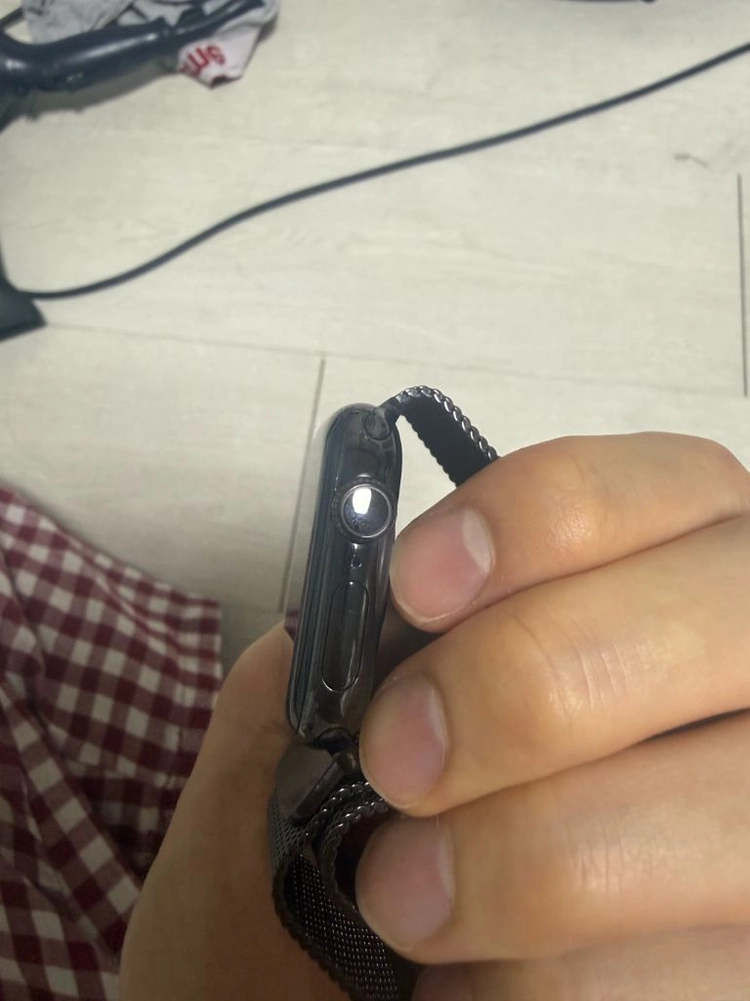 애플워치 11 슬레이트 티타늄 42mm +밀레니즈 루프 이미지