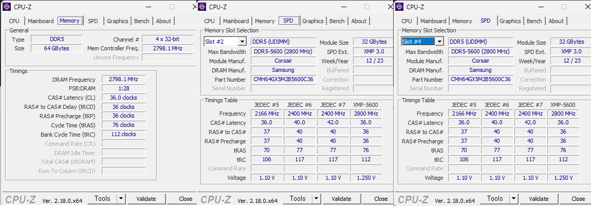 [삼성램] CORSAIR DDR5 VENGEANCE RGB 64G (32G x 2) 이미지