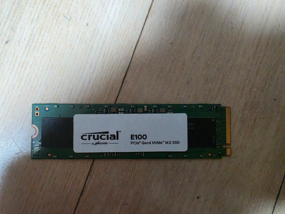 마이크론 Crucial 크루셜 SSD 1tb E100 M.2 NVMe 아스크텍 - 안심되는 중고거래