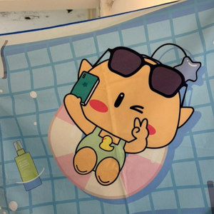 (새제품) 꿈돌이 비치타월 이미지
