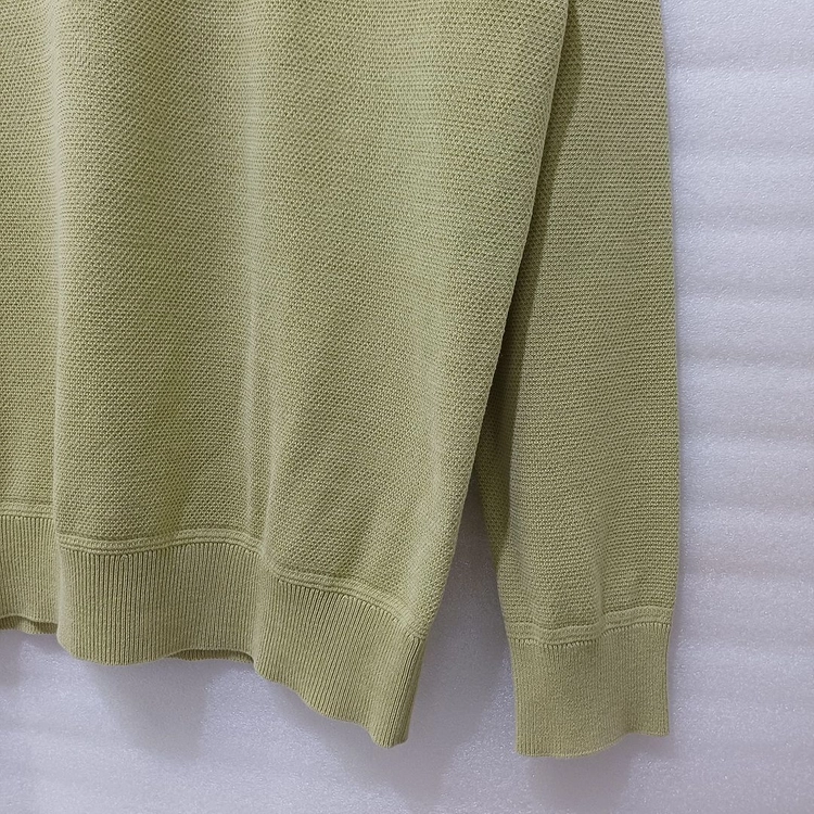 한섬 타임 옴므 가을 울 라운드 니트 남성 큰 L ~ XL 심플 사랑봉봉 이미지
