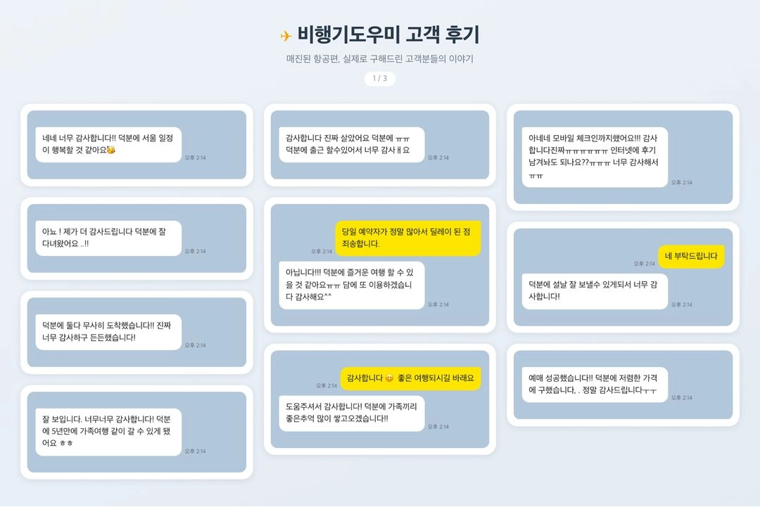 제주행 매진 비행기표 취소표 구해드립니다 이미지