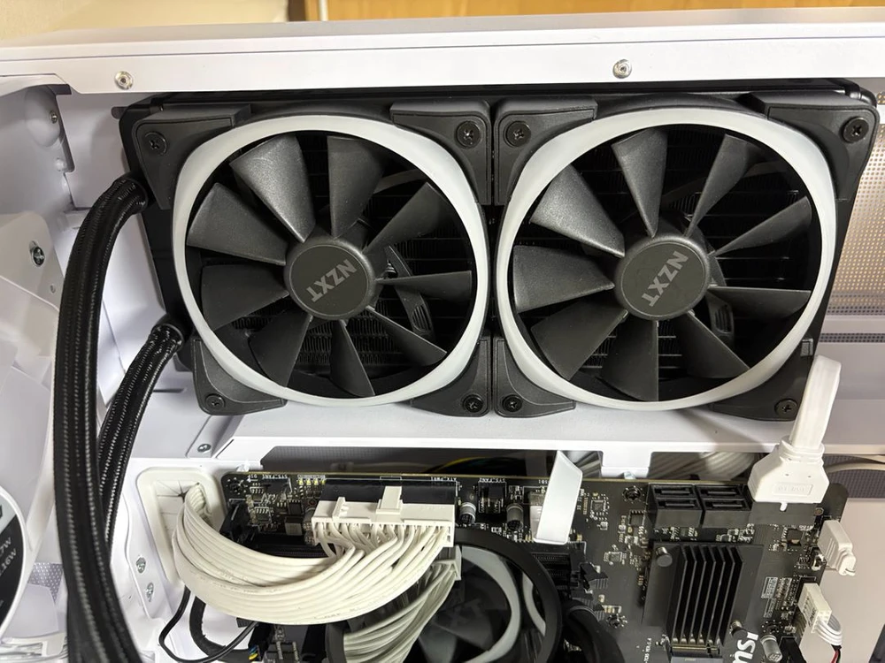 MSI B550M PRO NZXT X53 RGB 이미지