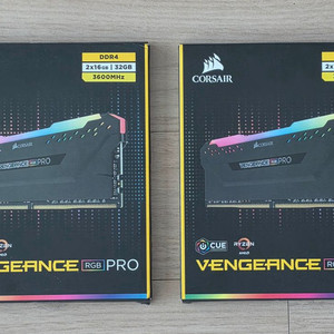 커세어 DDR4 3600 32GB(16GB2) 2개 총 64GB 이미지