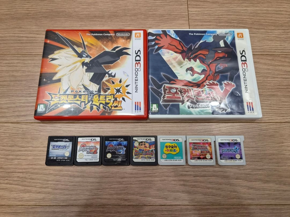 닌텐도 ds , 3ds 칩 (포켓몬스터소울실버, 오메가루비, 친모아, 시네마랜드대소동, 울트라썬, 튀동숲 등) - 안심되는 중고거래