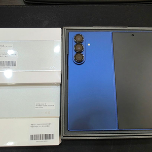 삼성 갤럭시 Z 폴드7 블루 256GB 이미지