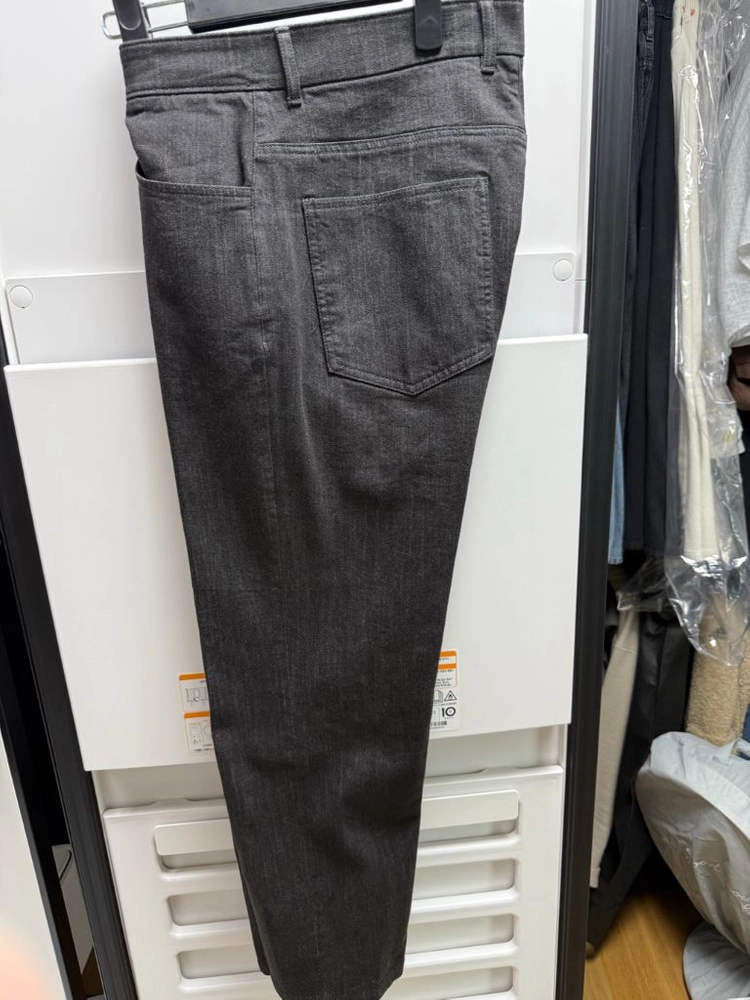 타임옴므 블랙 데님 팬츠 팝니다 이미지