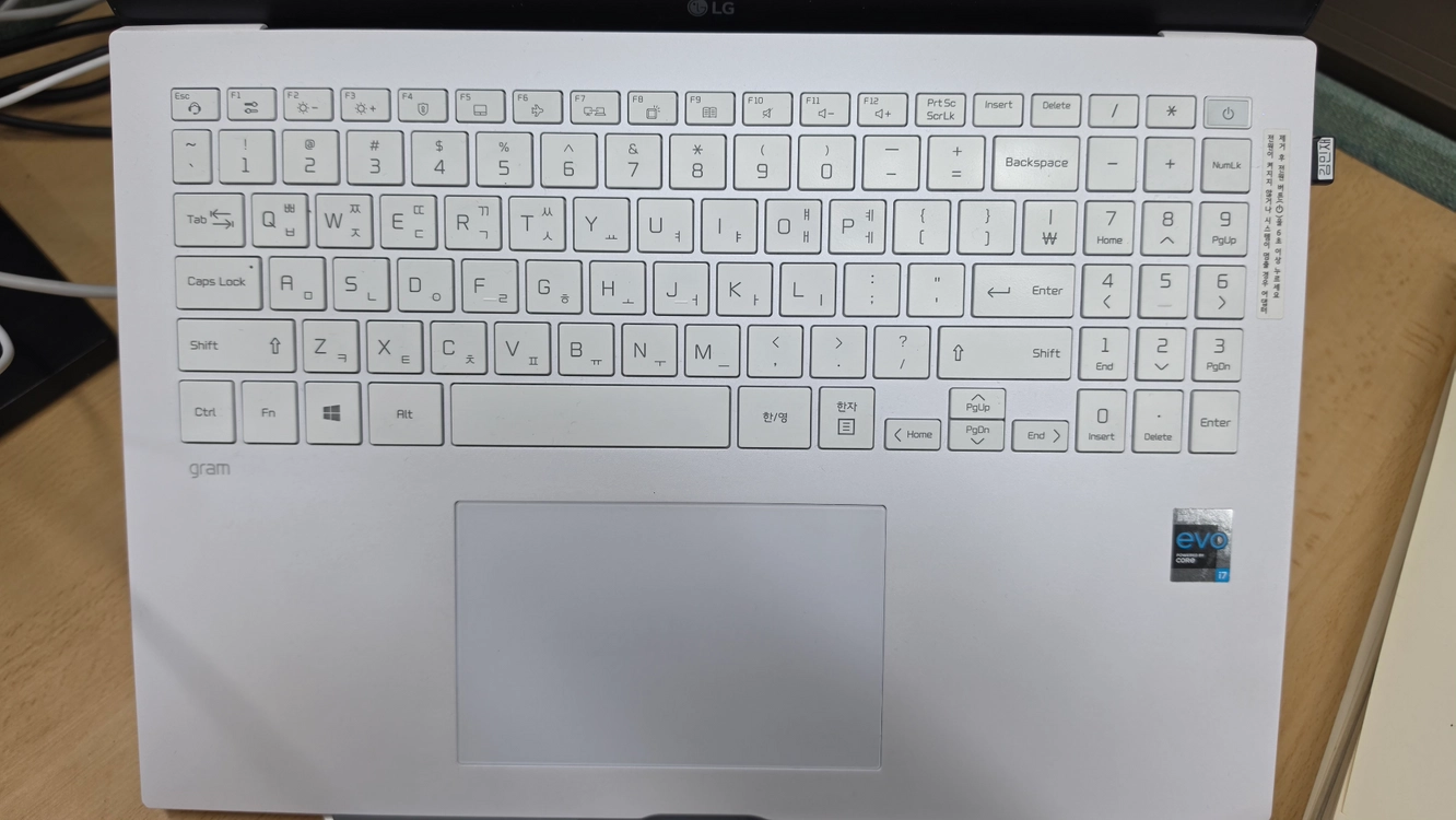 그램 16인치 (cpu i7, mem 16GB, ssd 1TB) 16Z90P-GP76ML 이미지