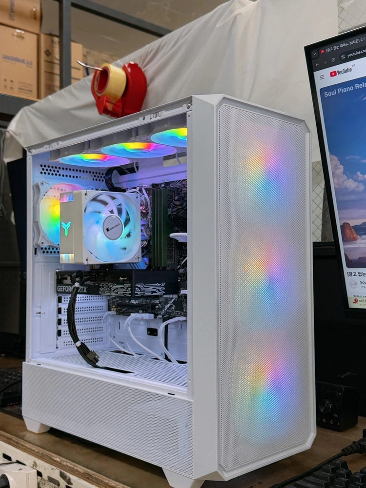 인기특가 본체! RTX5060Ti 8G 인기 게임용 컴퓨터 조립식 데스크탑 이미지