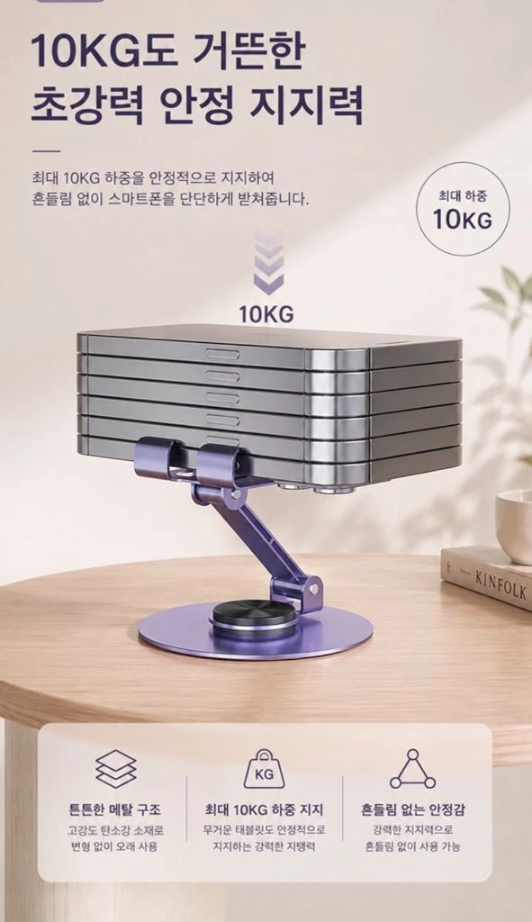휴대폰거치대. [새싱품] 이미지