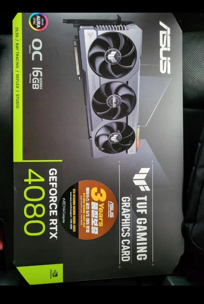 ASUS TUF GAMING RTX 4080 그래픽카드16GB - 안심되는 중고거래