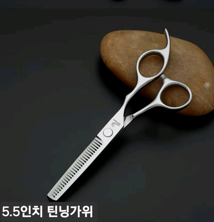 고급 미용전용가위2p+연장3p+보관가방 풀세트(새상품) 이미지