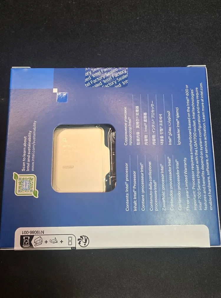 인텔 i7-14700KF 미개봉 교환 새제품 이미지