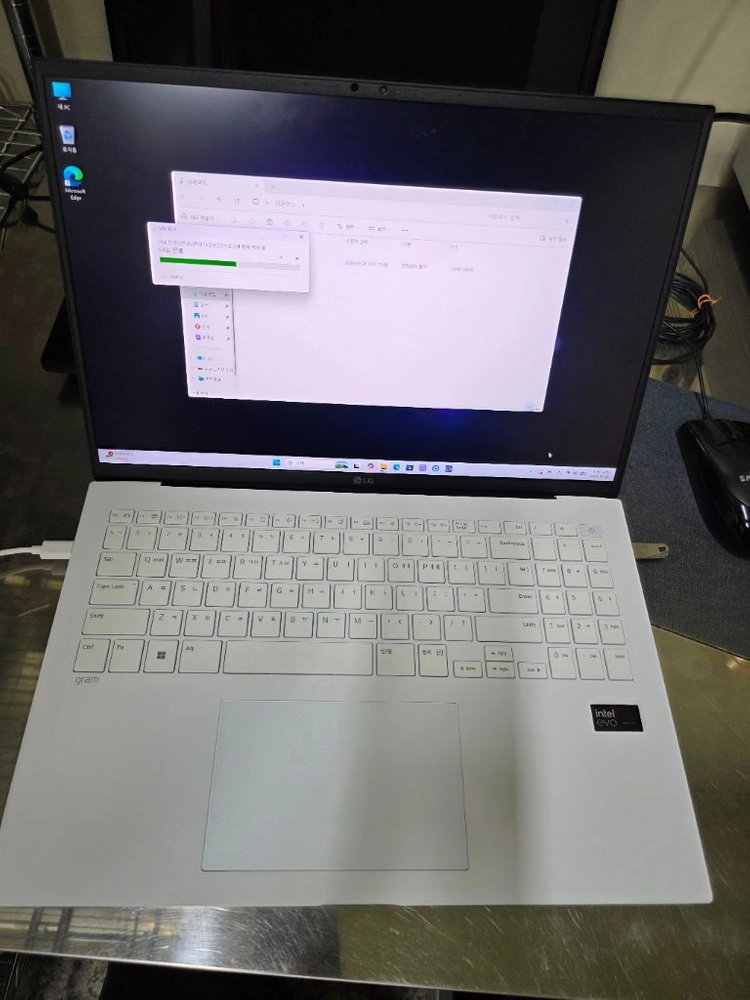 신품급 풀박스 LG 그램16 노트북 울트라5 125H 16램 SSD 256GB 이미지
