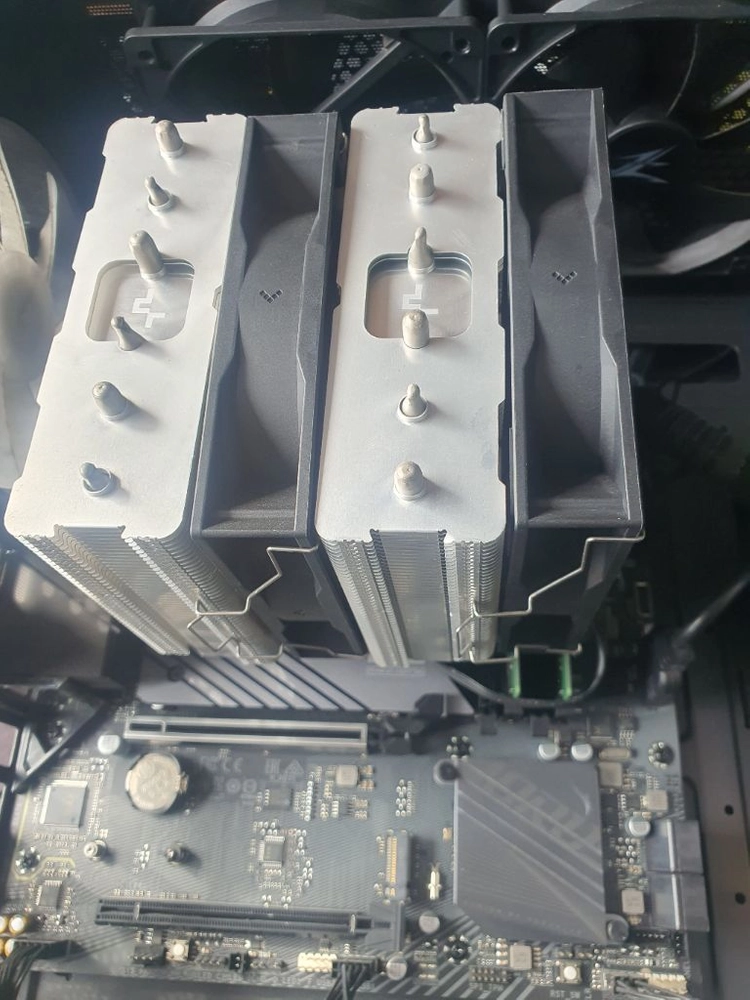 반본체 부품개별 i7 12700, b760m어엘,ag620쿨러, 케이스, 파워 이미지