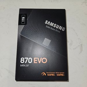 [새상품] 삼성 SSD 870EVO 1TB 판매 이미지