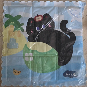 귀여운 고양이/곰돌이 디자인 물놀이 방석 매트 새상품 이미지