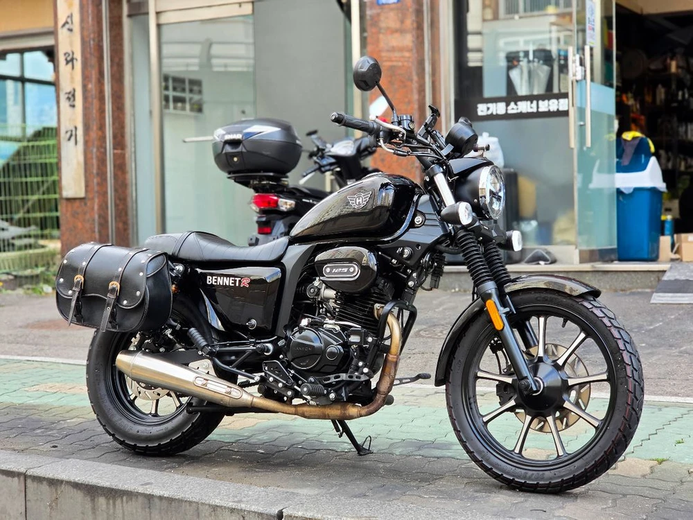 베네트125r 한솜 2026년식 3132km 오토바이 판매합니다 이미지