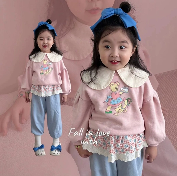 여아 겨울 옷 세트 120 이미지