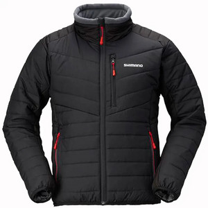 시마노(SHIMANO) 방풍 발수 경량 패딩 자켓 (블랙 / Asia L) 이미지