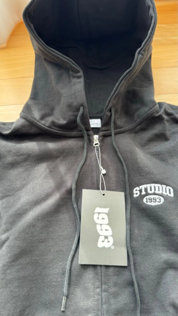 스튜디오 studio 후드 후디 집업 짚업 정품 새생품 이미지