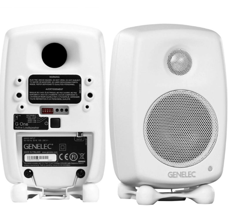 GENELEC G1 제네렉 홈 오디오 액티브 라우드 스피커 1조 (gelelec, 화이트, 모니터링스피커) - 안심되는 중고거래