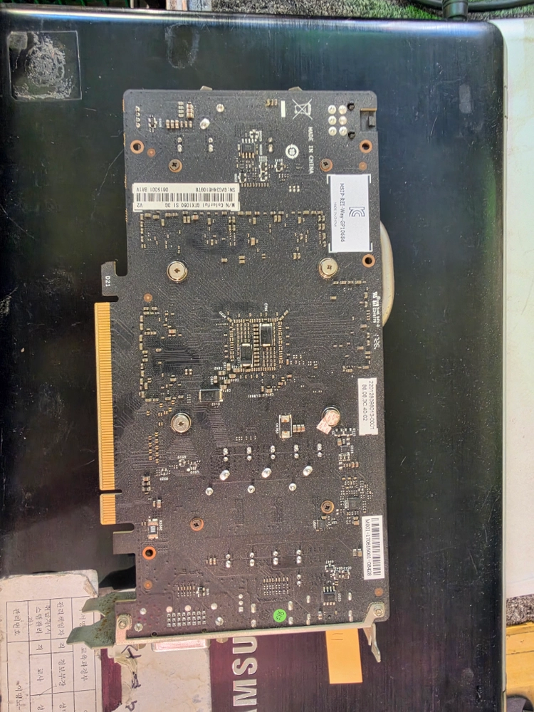 gtx1060 3g 정상작동 hdmi포트 불량 이미지