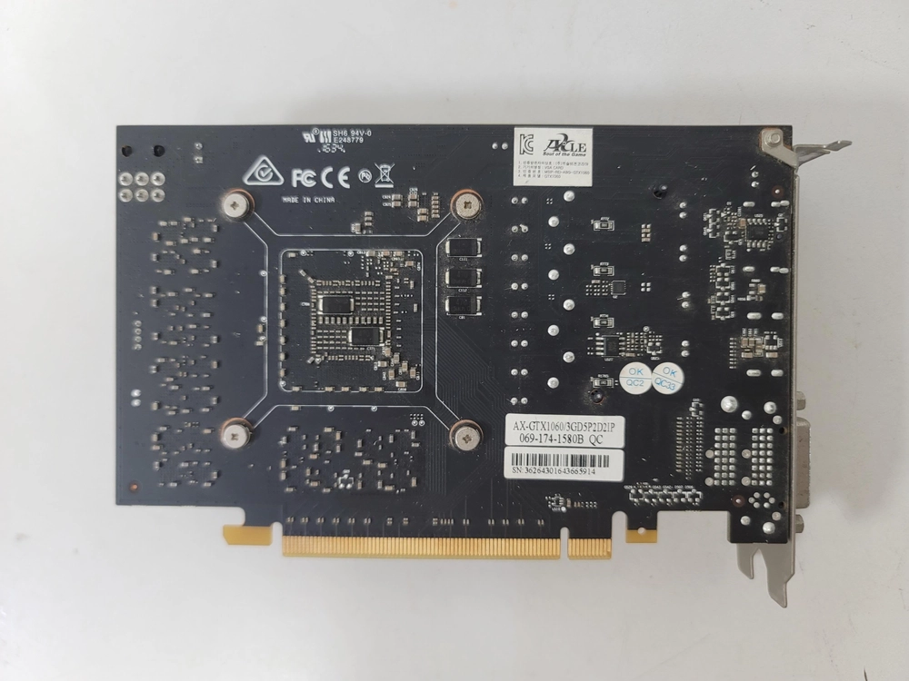 GTX1060 3G 그래픽카드 이미지