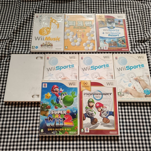 [정품] 닌텐도 Wii 피크민 / 위 뮤직 / 위스포츠 합본팩 이미지