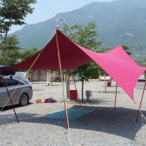 캠핑 면타프 캠핑홀릭 XT타프 버건디 이미지