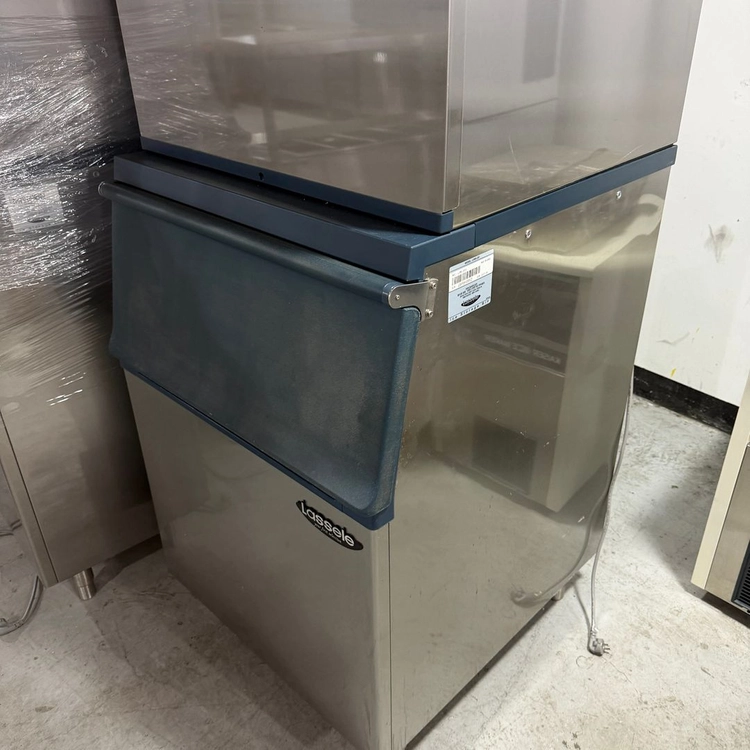 [급처/23년식] 라셀르 450kg 대용량 수냉식 제빙기+저장고 세트 LIM-450W / LIMB-230S 빈 이미지