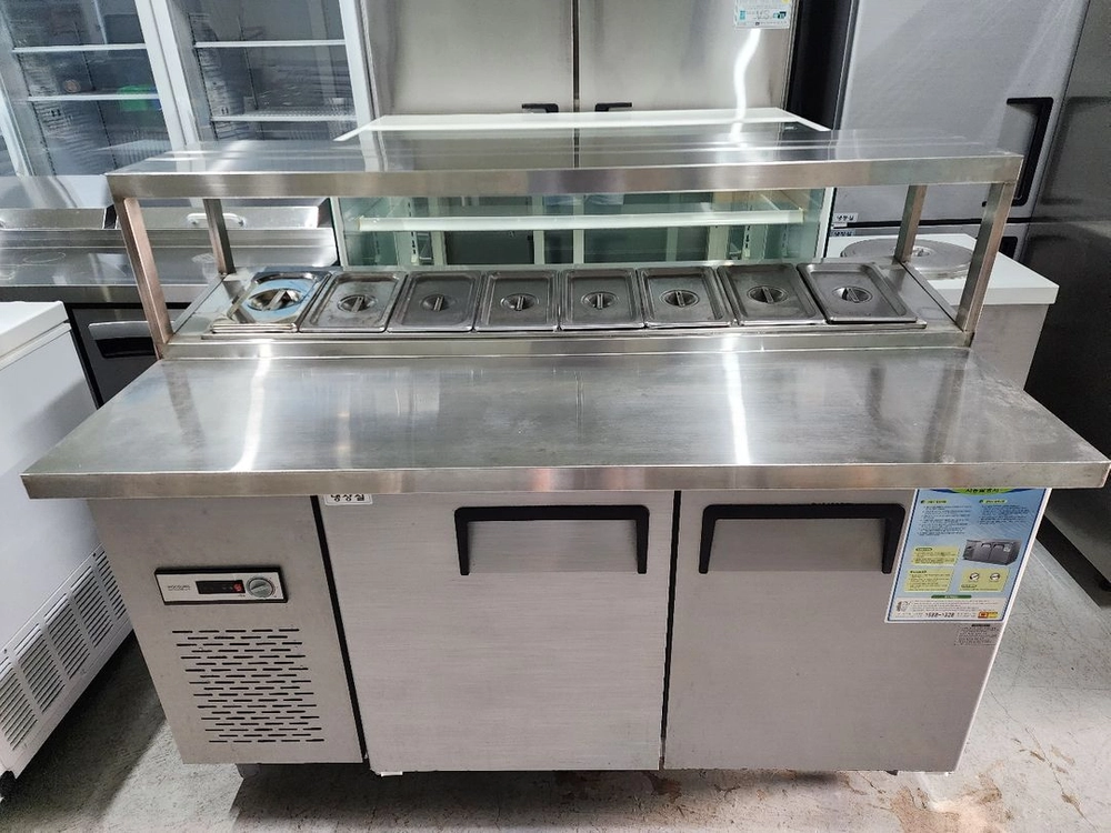 1500김밥 냉장고 상부선반 1단 포함 판매 합니다 이미지