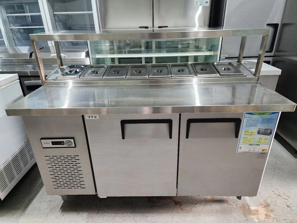 1500김밥 냉장고 상부선반 1단 포함 판매 합니다 이미지