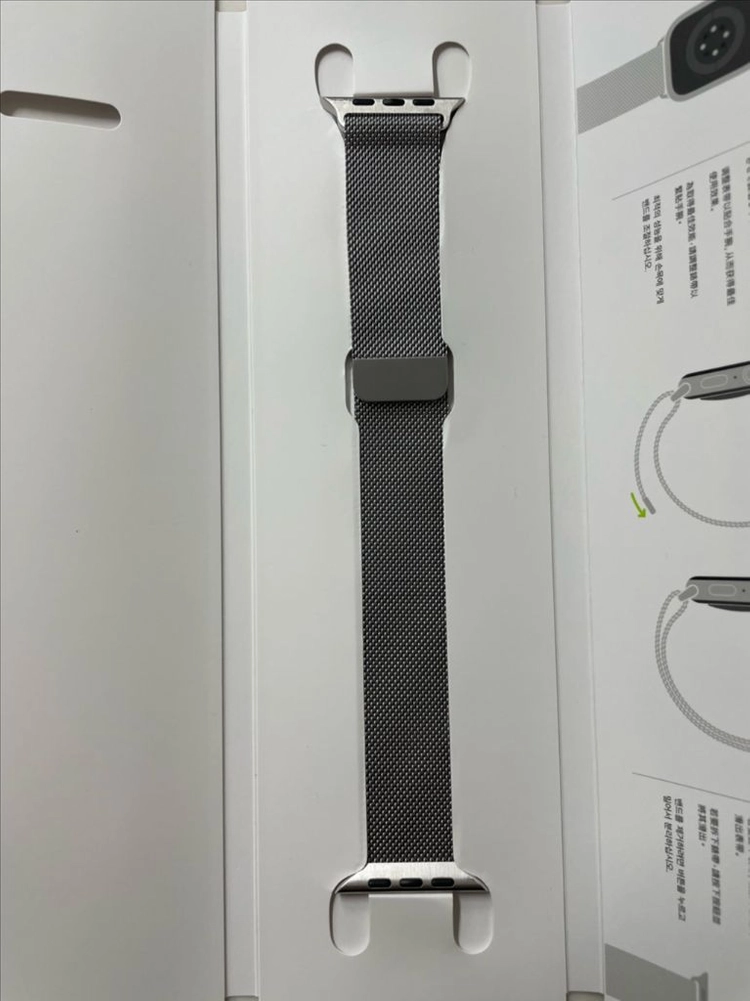 애플워치 밀레니즈루프 실버 45mm SSS급 이미지