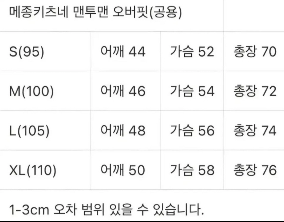 메종키츠네 폭스헤드 맨투맨 (블랙/그레이) 이미지