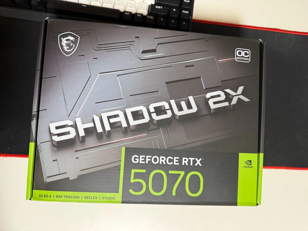 MSI RTX 5070 SHADOW 2X 12GB OC GDDR7 그래픽카드 보증 28년 10월 - 안심되는 중고거래