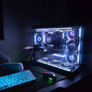라이젠 7 7800X3D RTX 5070 32G 1TB 게이밍 컴퓨터 데스크탑 본체 이미지
