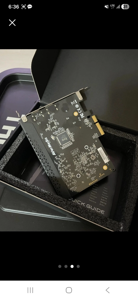 에버미디어 GC573 라이브 게이머 4K 내장형 캡처보드 이미지