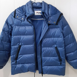 FILA 간절기 경량패딩 130 블루 이미지