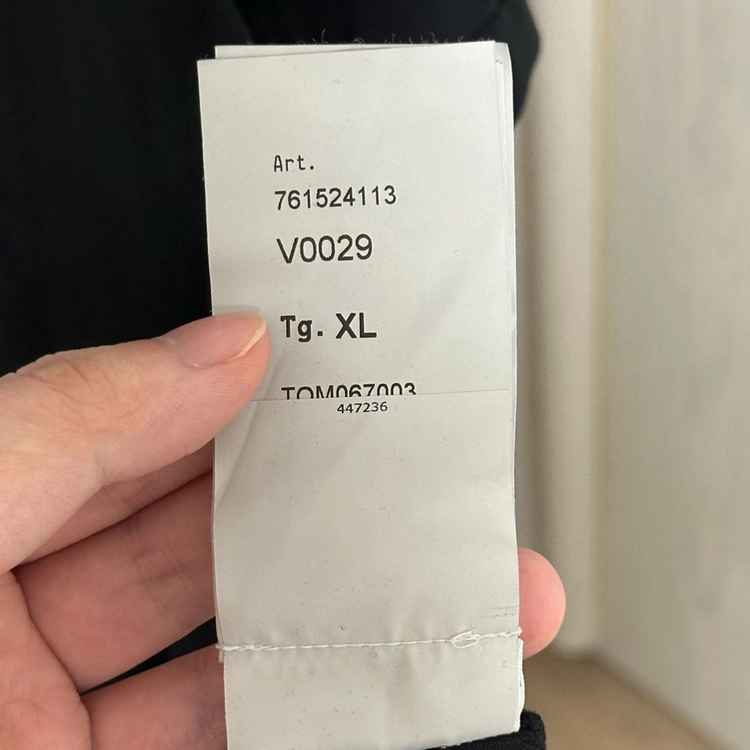 [XL] 22SS 스톤아일랜드 패치 로고 반팔 티셔츠 블랙 이미지