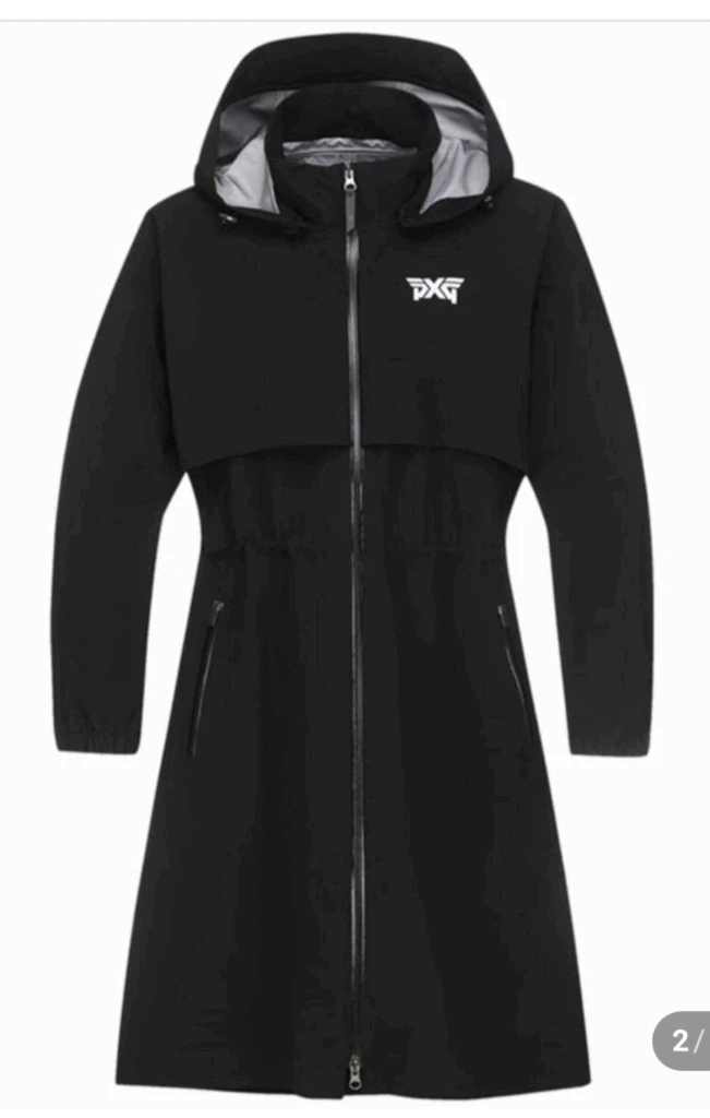 [정품 파격가 여성용 90 S] PXG 피엑스지 기능성 스윙 후드 롱자켓 어뉴 지포어 타이틀리스트 말본 pxg 왁 이미지